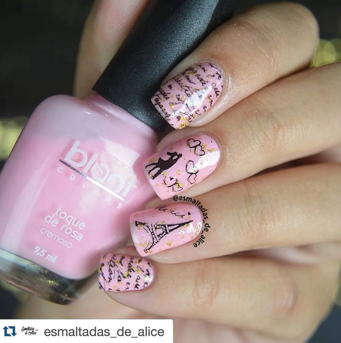 Paris in Love - Uber Chic Mini Stamping Plate