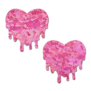 Pastease Melted Heart Pasties Pink