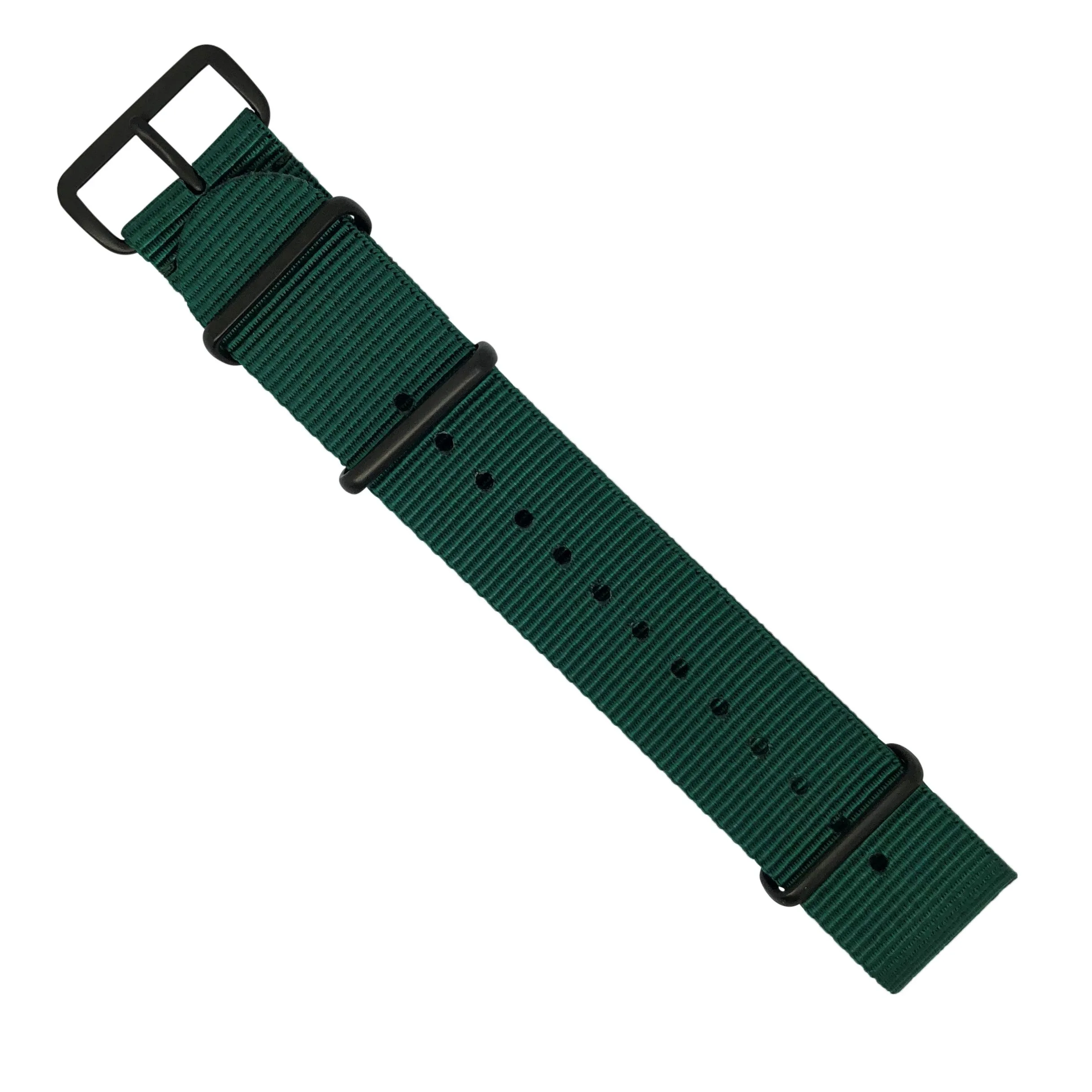 Premium Nato Strap in Forest Green
