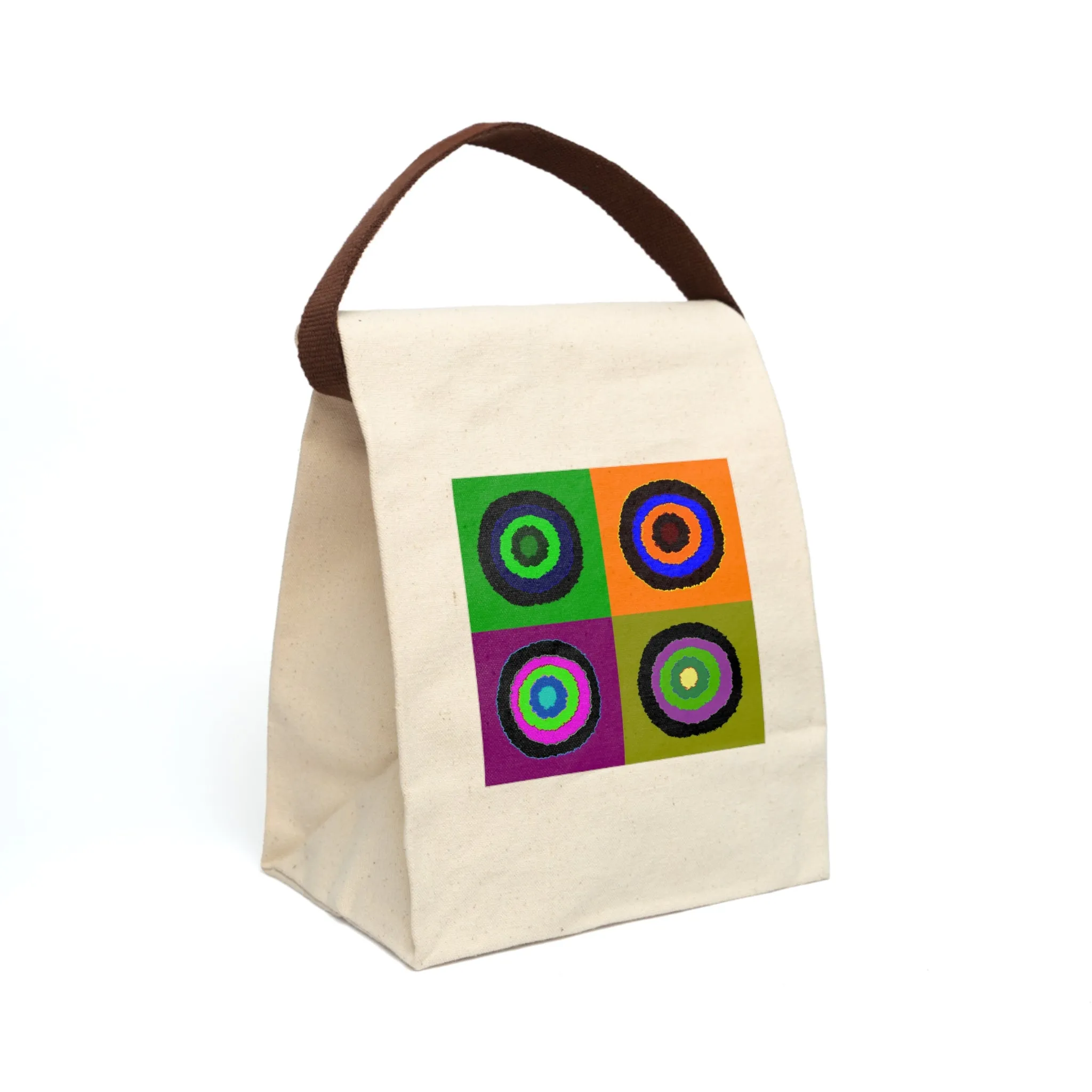 Psyche My Mind ~ Copy of Baby Bear Canvas Lunch Bag with Strap