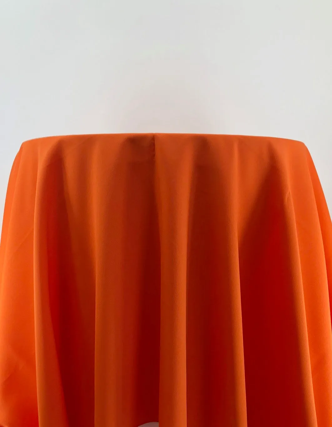 Pumpkin Polyester Tablecloth