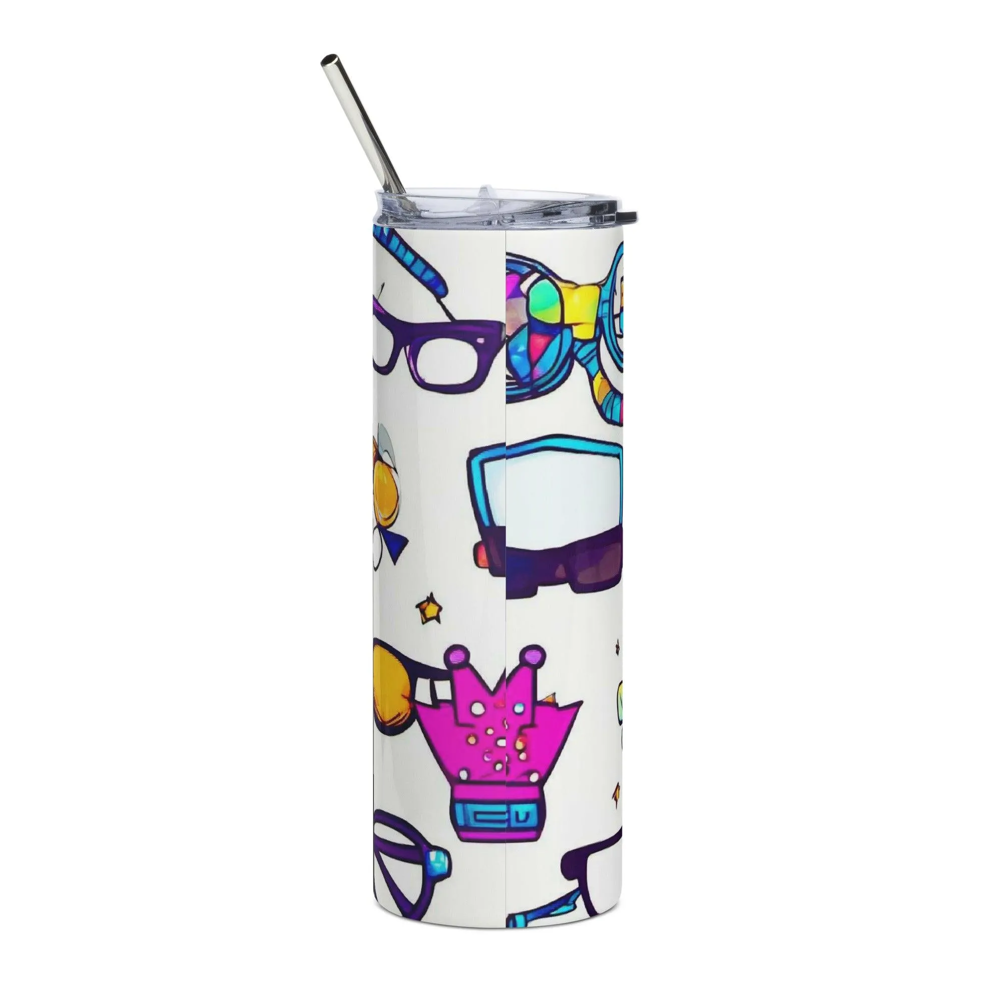 "Nerd Chic" Stainless Steel Tumbler