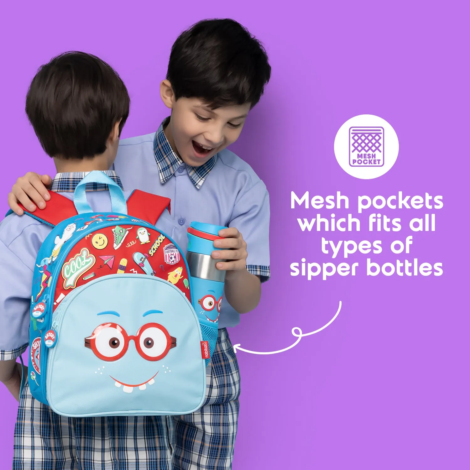 Rabitat Smash School Bag - Sizzle