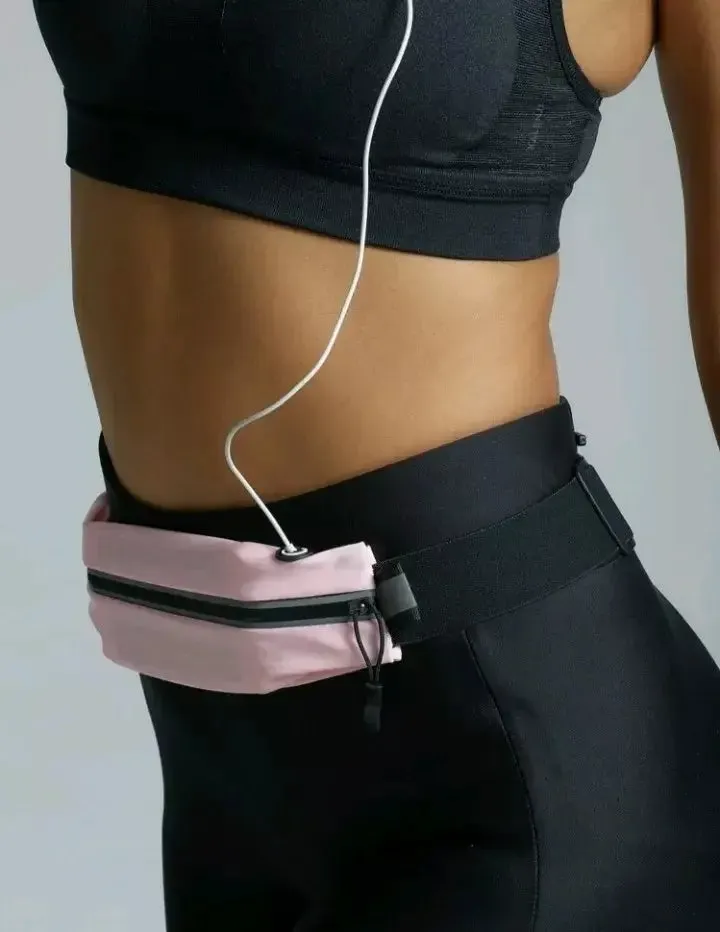 Reflective Running Waist Bag for Men and Women