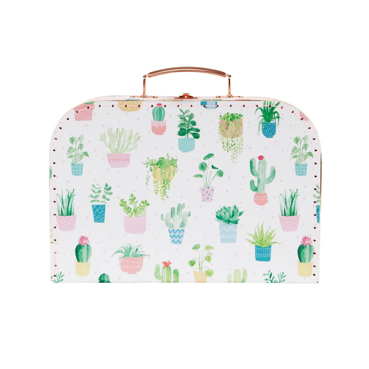 RJB Stone Pastel Cactus Suitcase