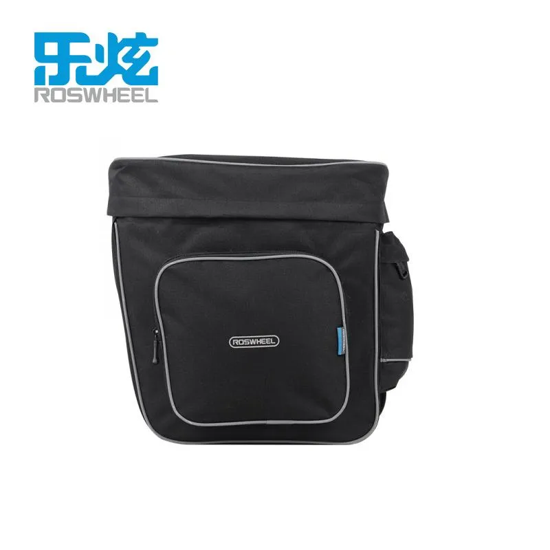 ROSWHEEL 30L Rear Rack Trunk Bike Double storage Bag