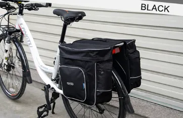 ROSWHEEL 30L Rear Rack Trunk Bike Double storage Bag