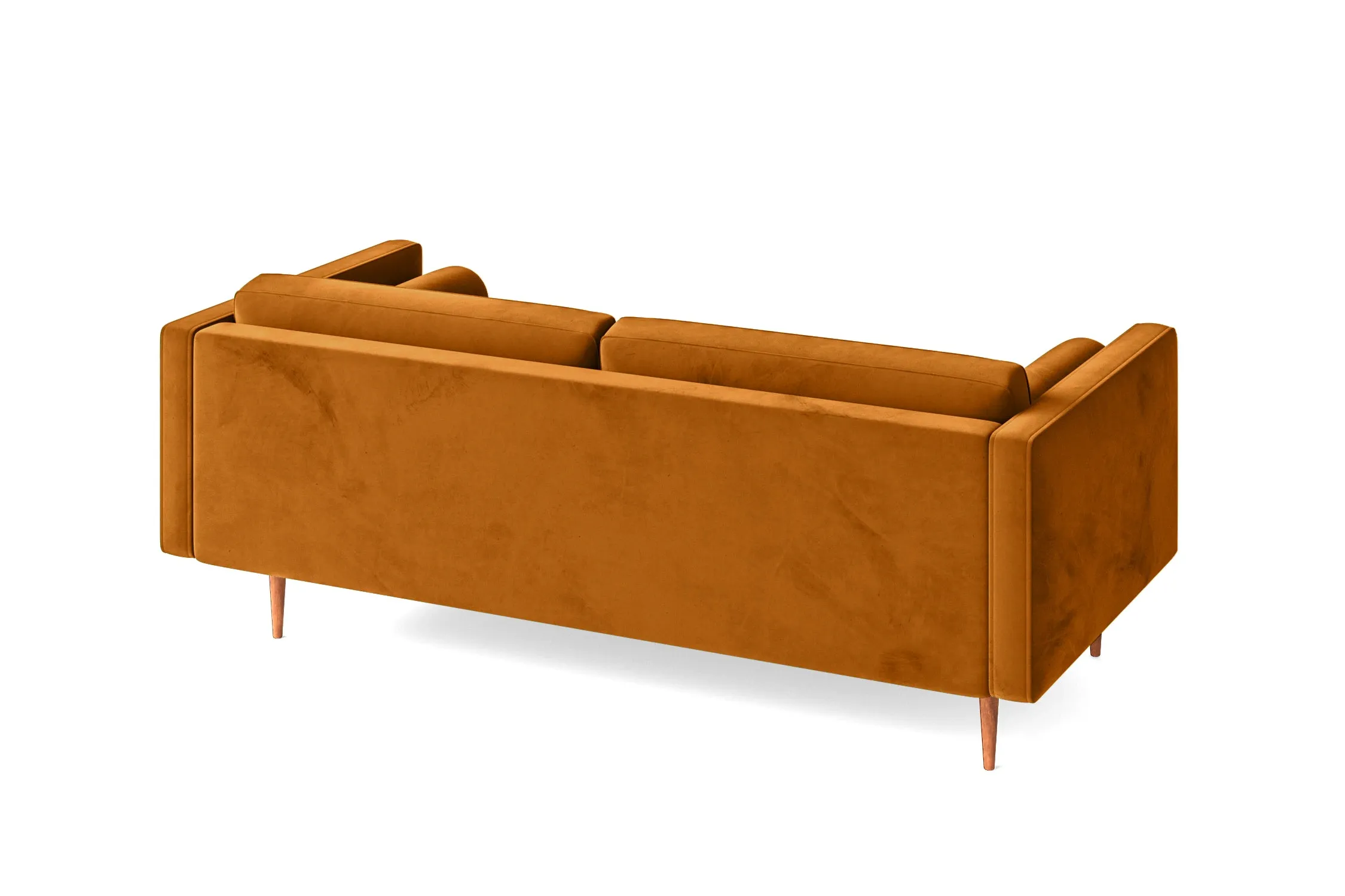 Salerno 2 Seater Sofa Gold Velvet