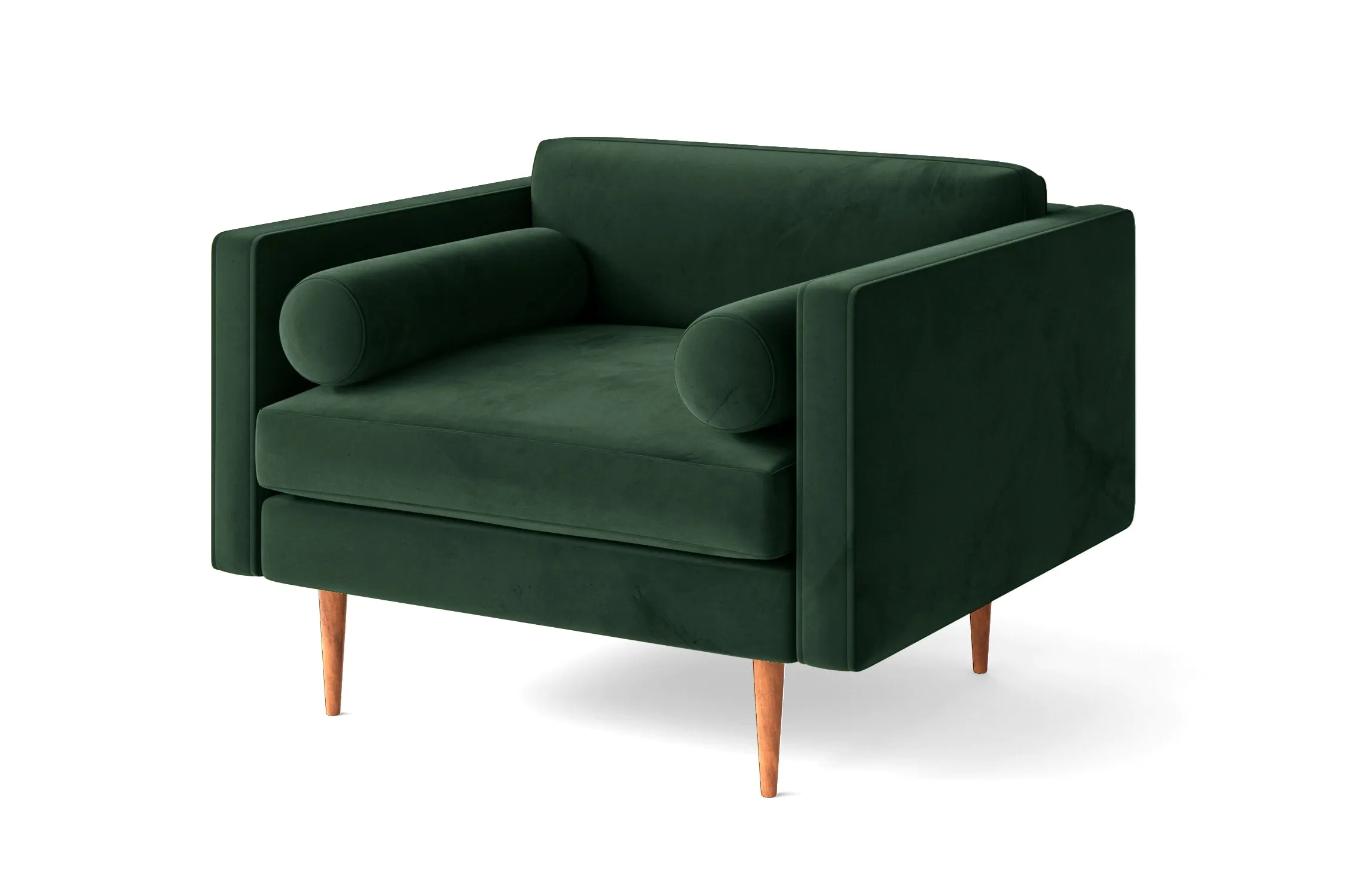 Salerno Armchair Green Velvet