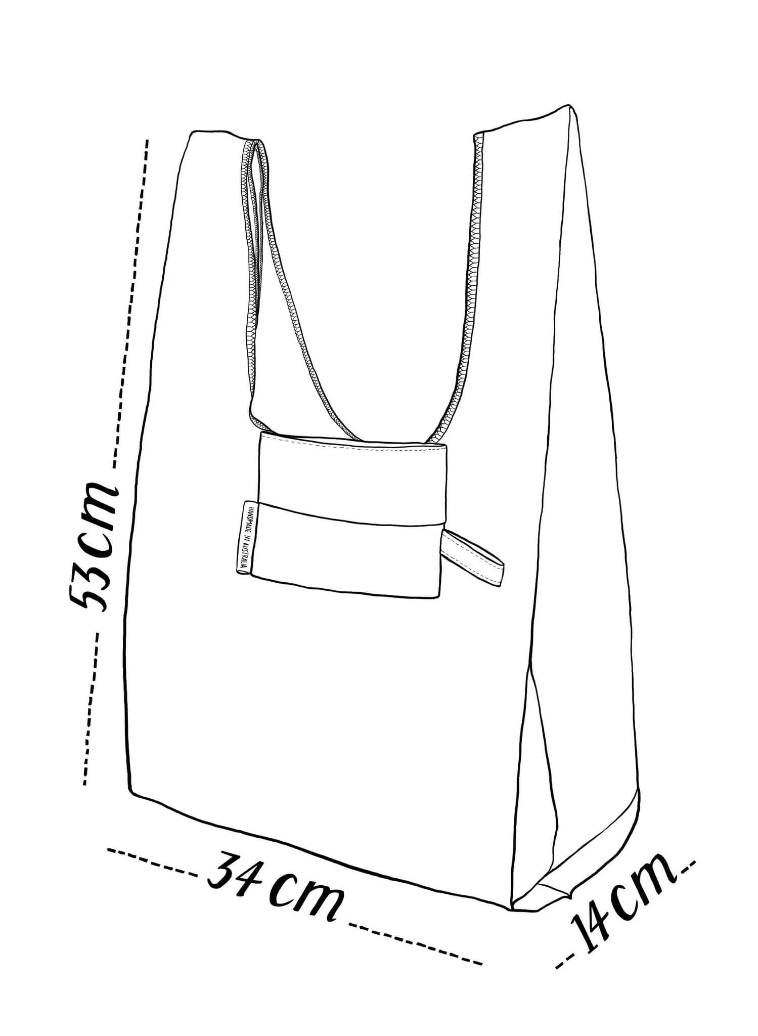 Shopping Bag - Stars