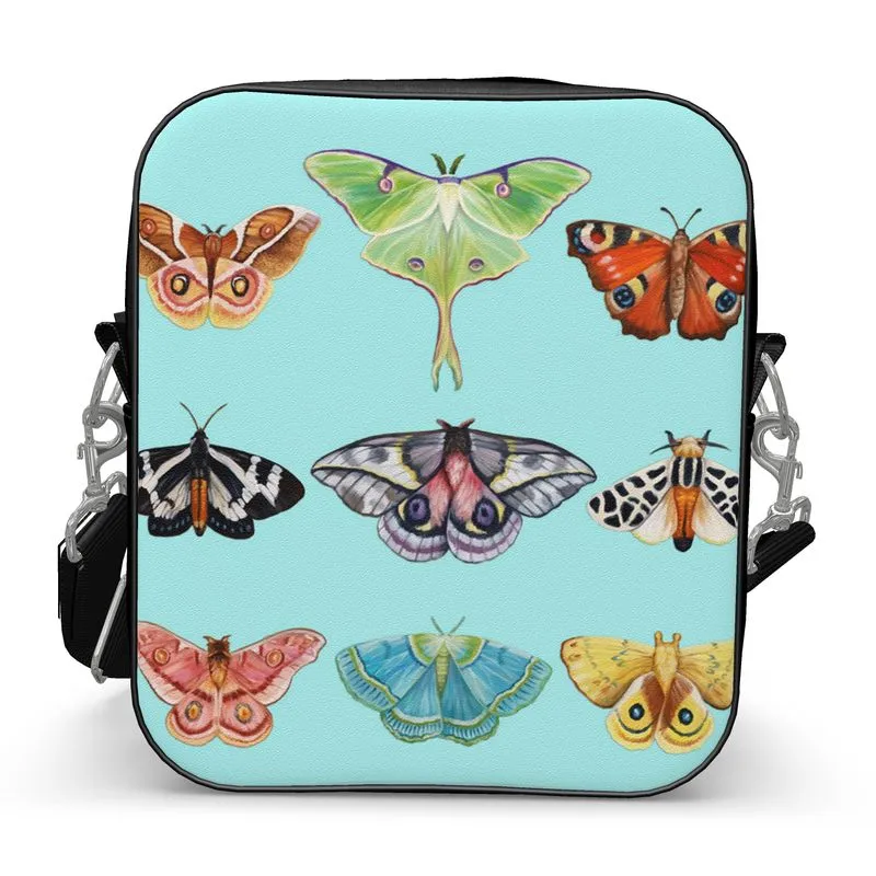 Silver Chrysalis II Large Messenger Bag