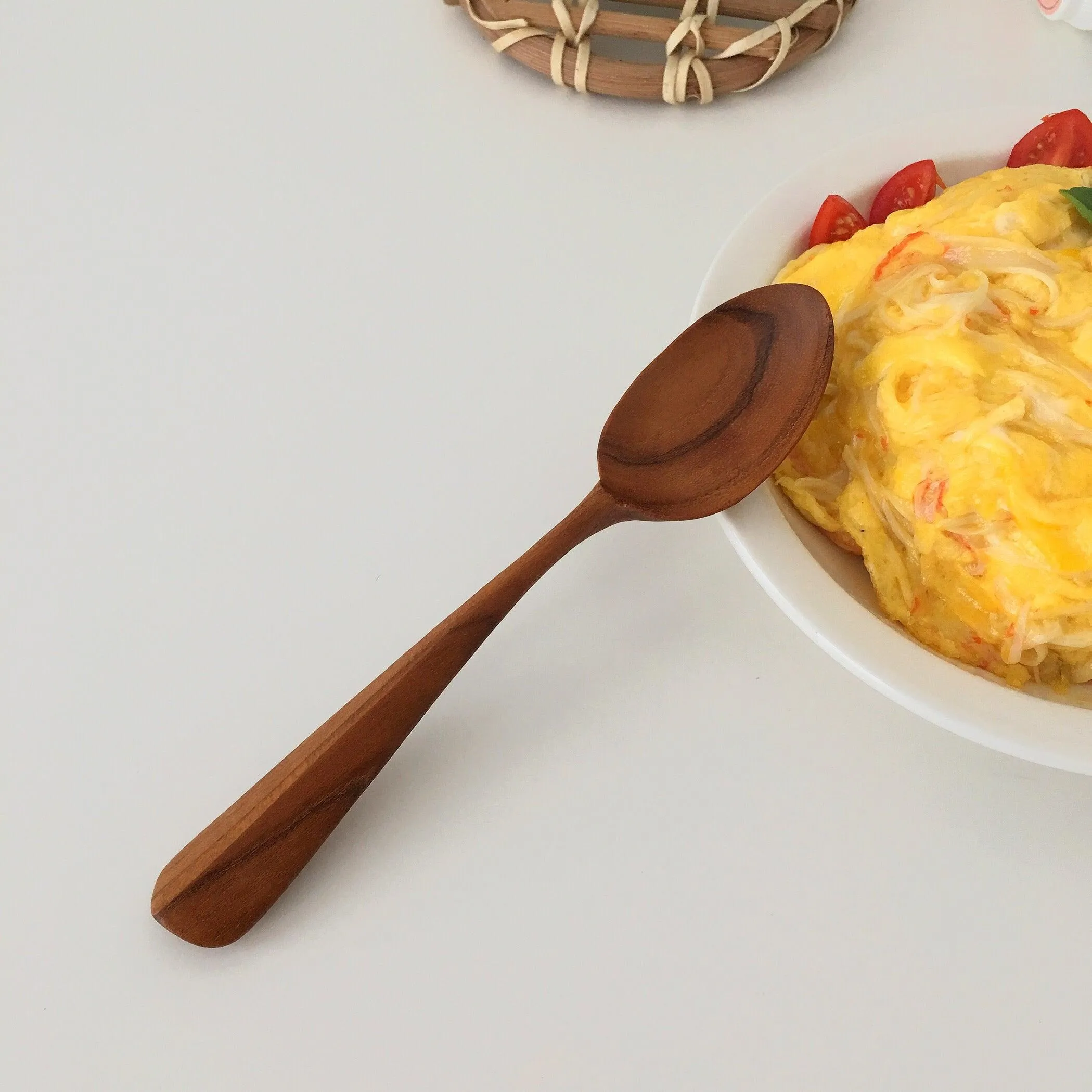 Teak Dessert Spoon