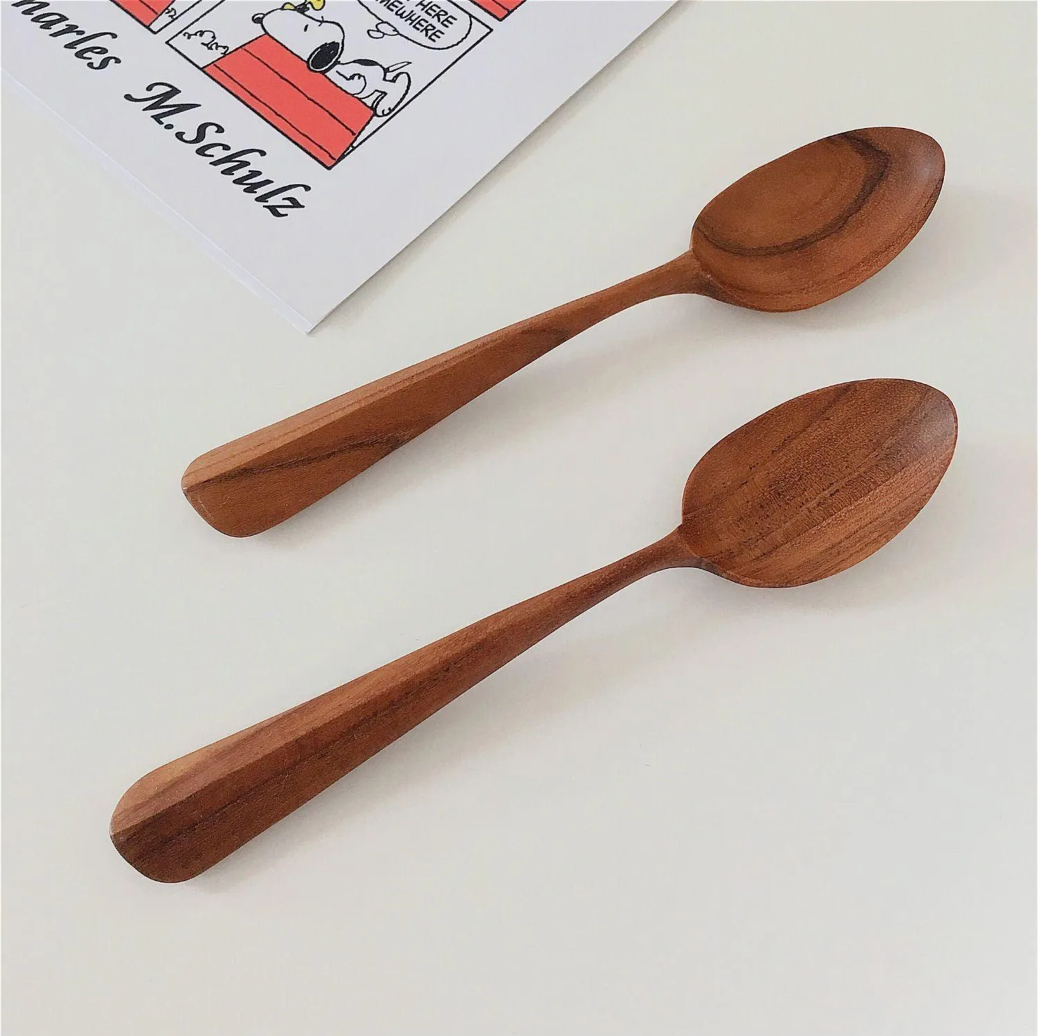 Teak Dessert Spoon