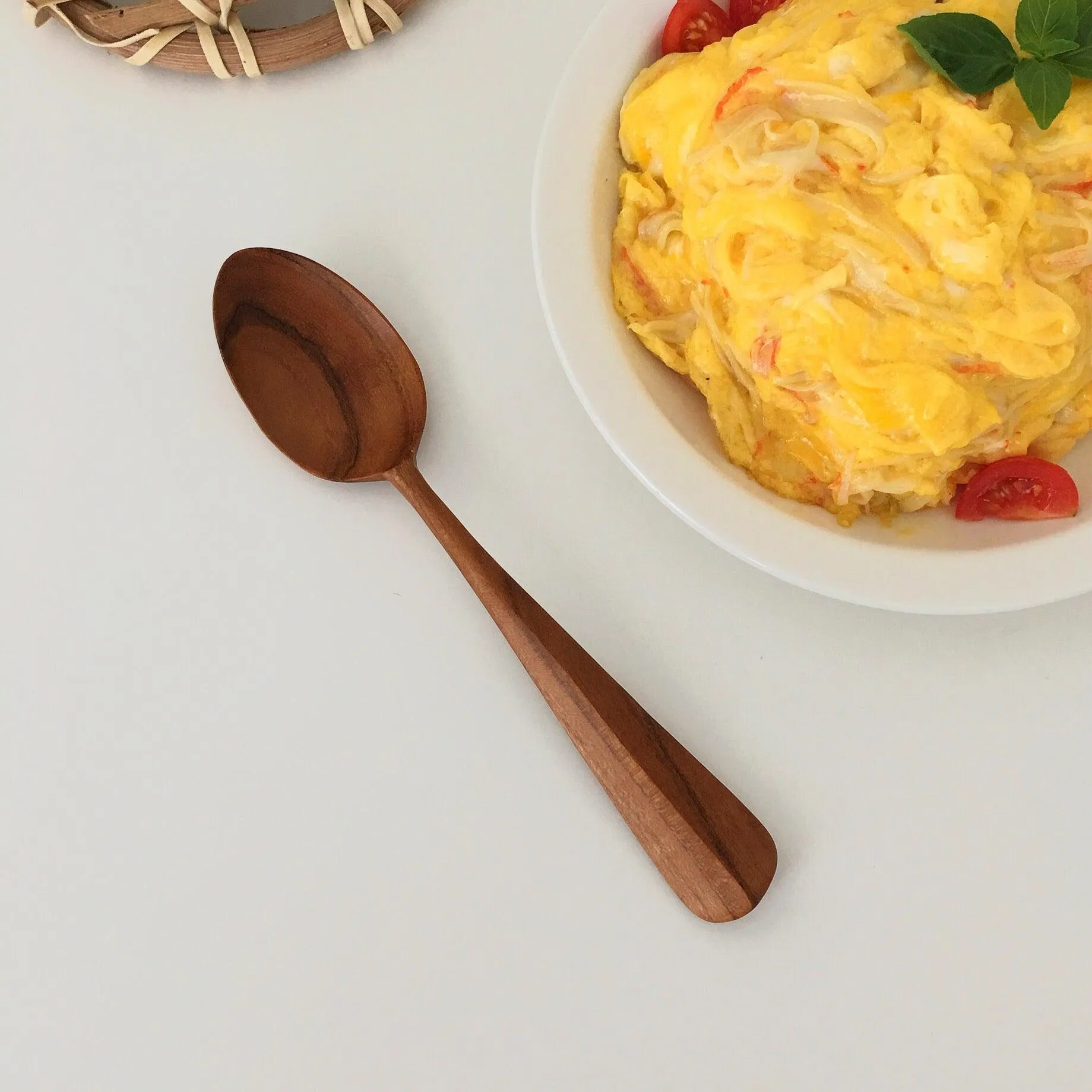 Teak Dessert Spoon