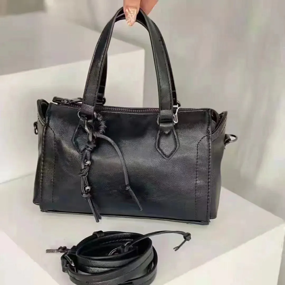 UAKISS  -  PU Leather Shoulder Messenger Bag Women Causal Luxury Handbags and Purse Female Designer Hobos Bag Brand Crossbody Bags