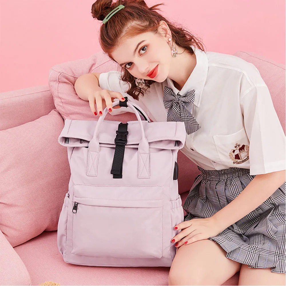 USB Travel Backpack for Women Huge Capacity Computer Notebook Bag