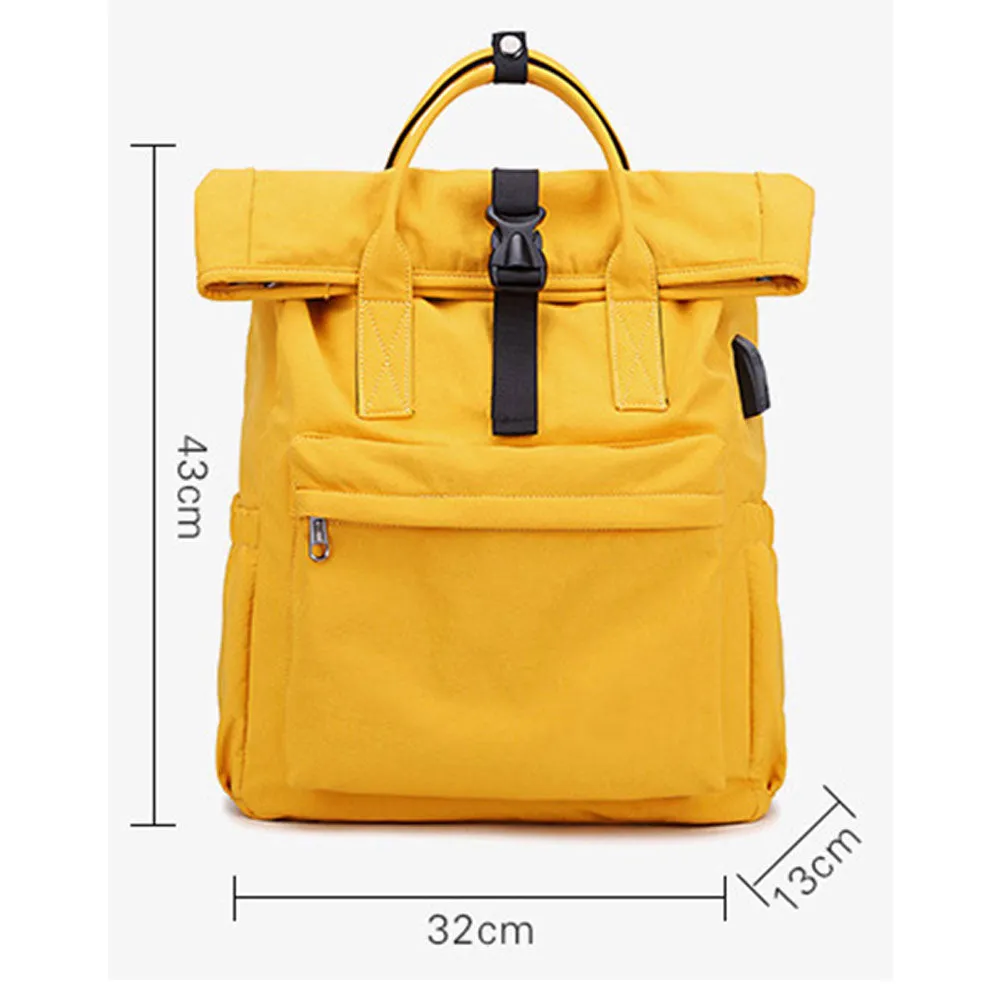USB Travel Backpack for Women Huge Capacity Computer Notebook Bag