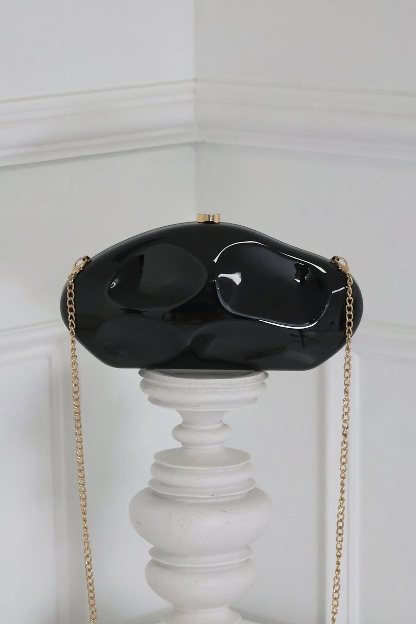 Wilma Mirror Plated Clutch