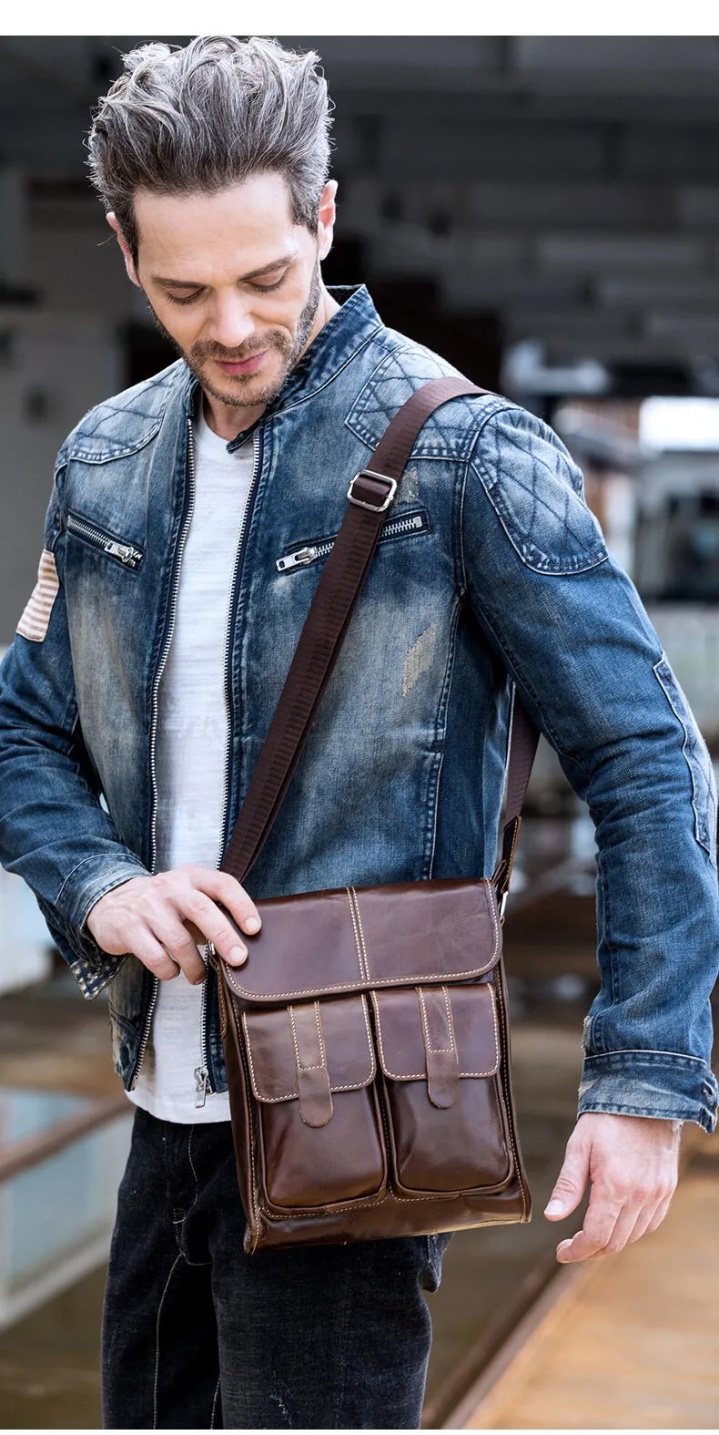 YAAGLE Men's Cross body YG1567